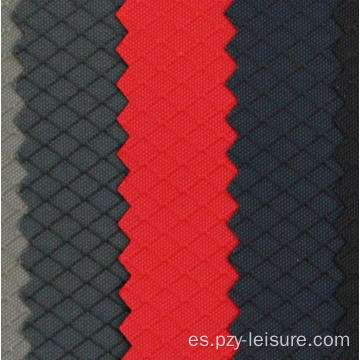 Tela de nylon oxford de nylon de diamantes 210d para equipaje